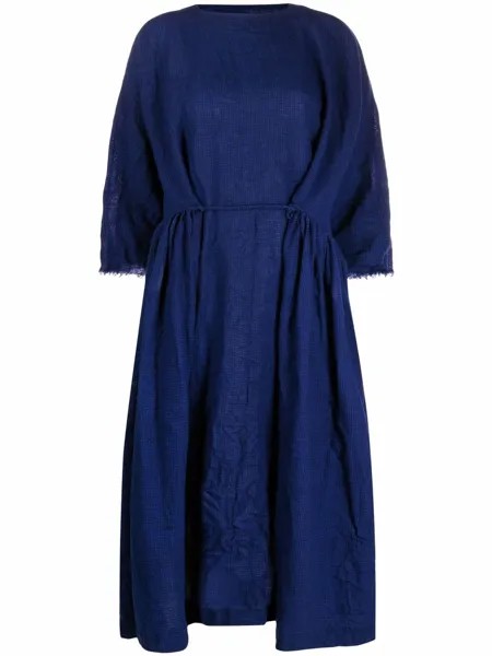 Daniela Gregis micro-check wool dress