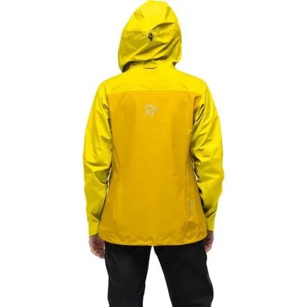 Куртка Falketind GORE-TEX женская Norrona, цвет Blazing Yellow/Sulphur