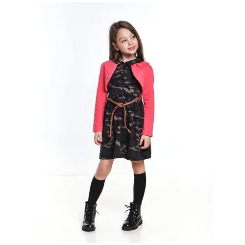 Школьный фартук Mini Maxi, размер 110, хаки