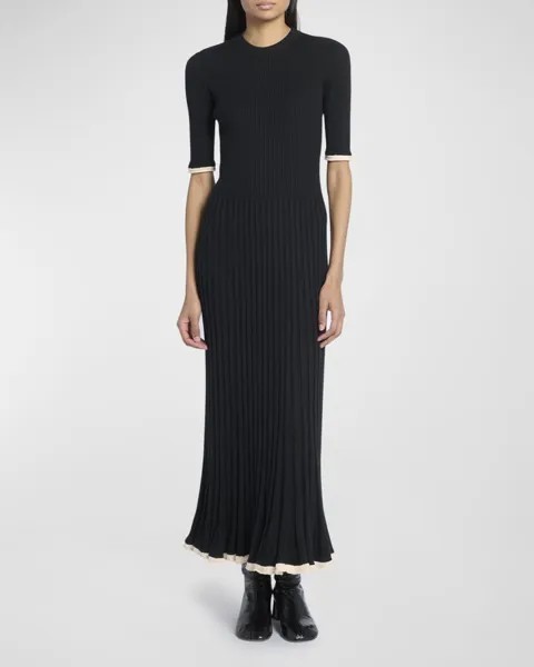 Шелковое кашемировое платье Proenza Schouler