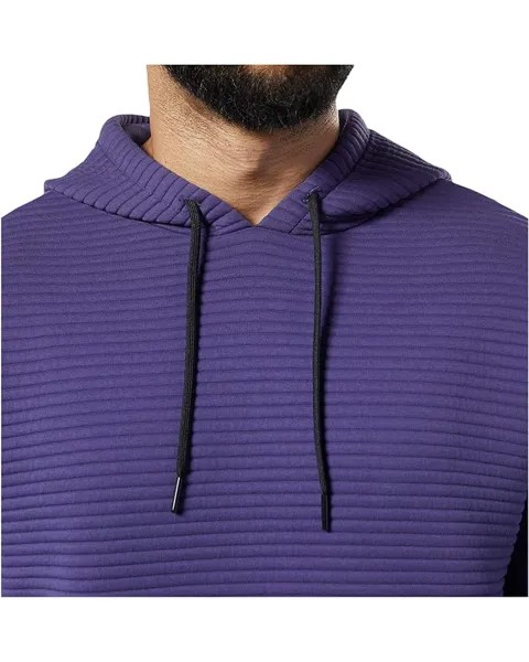 Худи Reebok Workout Ready Fleece Over The Head Hoodie, цвет Midnight Ink