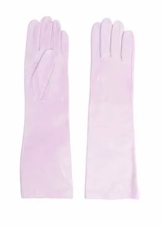 Jil Sander однотонные кожаные перчатки