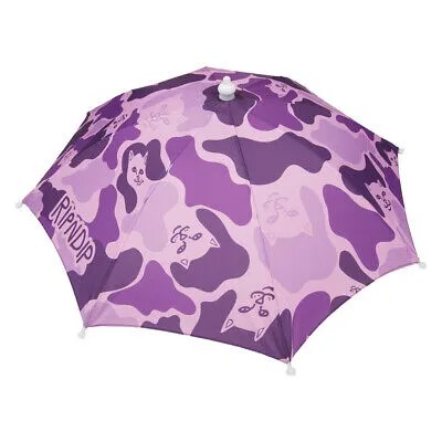 RIPNDIP Camo Шапка-зонтик (фиолетовая) Мужская шапка-кошка
