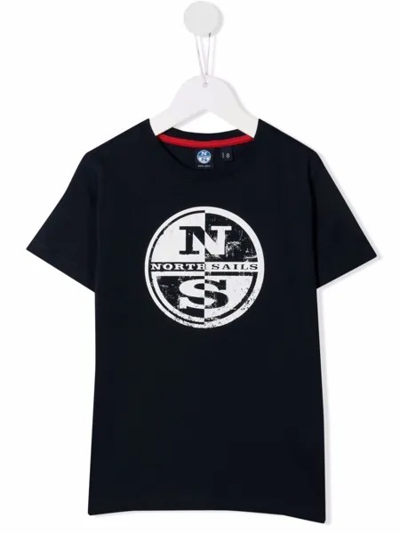 North Sails Kids футболка с логотипом