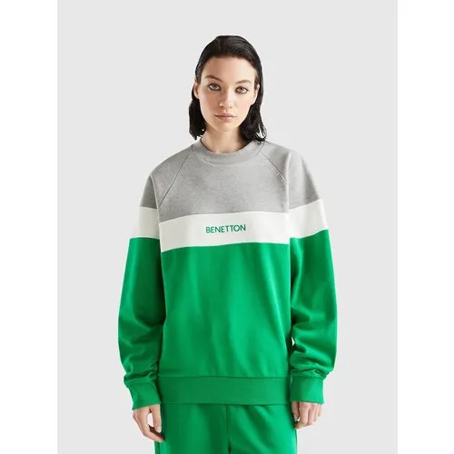 Толстовка UNITED COLORS OF BENETTON, размер XL, зеленый