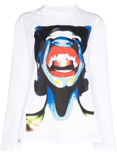 Charles Jeffrey Loverboy футболка с принтом и длинными рукавами