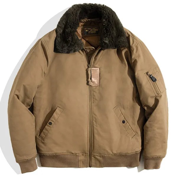 Толстый теплый уличный пуховик в стиле милитари с меховым воротником для мужчин, зимняя Стильная мужская куртка-бомбер Madden, Мужское пальто, европейская уличная одежда