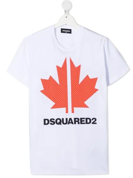 Dsquared2 Kids футболка с принтом