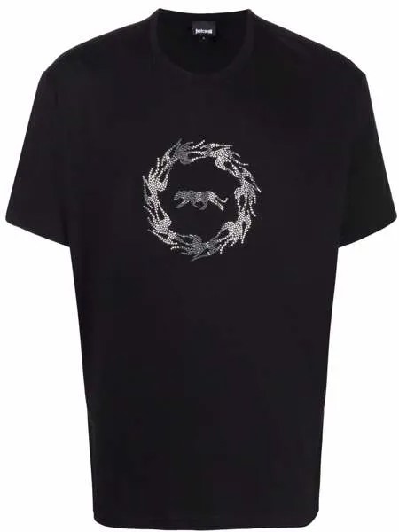Just Cavalli футболка с принтом Fire Circle