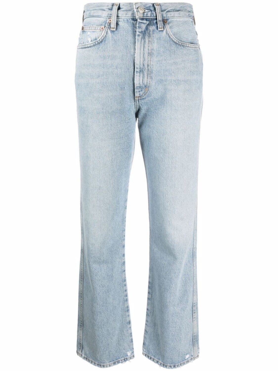 Джинсы Pinch Waist прямого кроя AGOLDE, синий