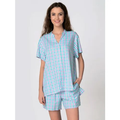 Пижама Key, размер 44, голубой