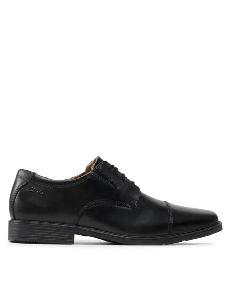 Полуботинки Tilden Cap Clarks, черный