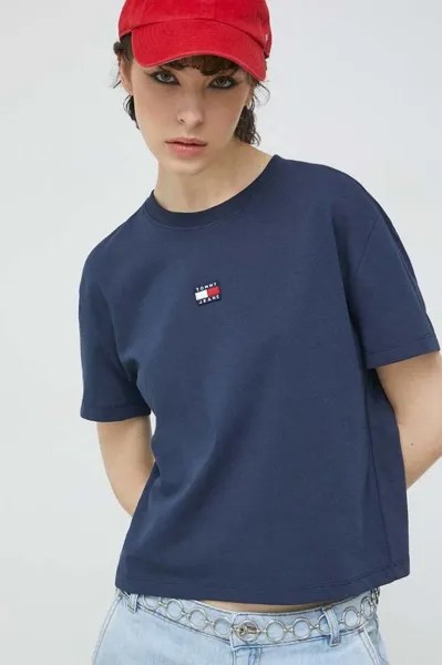 Футболки Tommy Jeans, темно-синий