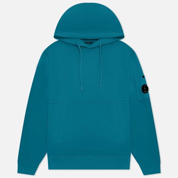 Мужская толстовка C.P. Company Cotton Fleece Hoodie Resist Dyed голубой, Размер L
