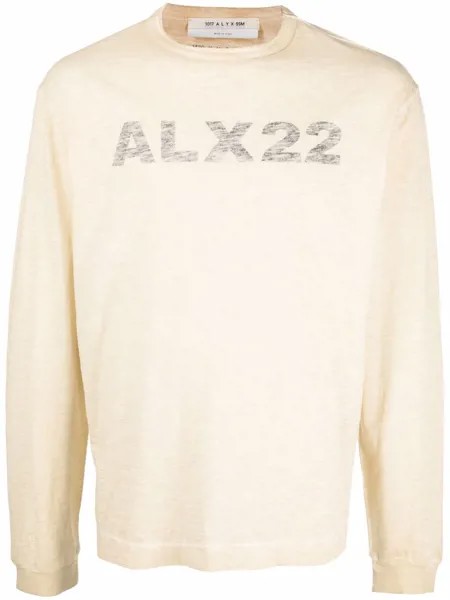 1017 ALYX 9SM футболка с длинными рукавами и логотипом