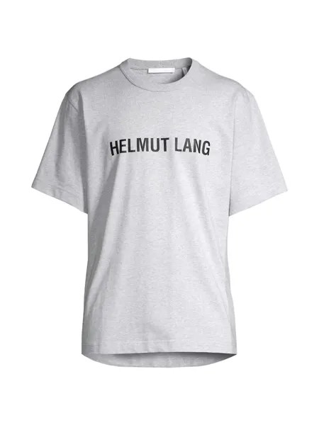 Футболка с принтом логотипа Helmut Lang