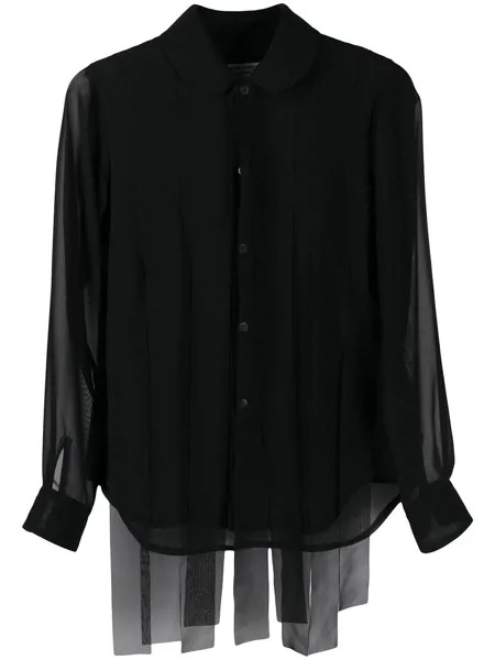 Comme Des Garçons Comme Des Garçons рубашка со вставками