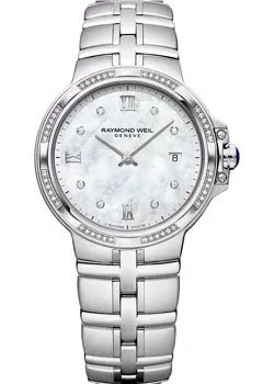 Швейцарские наручные  женские часы Raymond weil 5180-STS-00995. Коллекция Parsifal