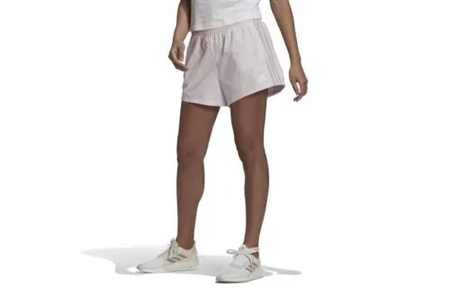 Женские тканые шорты Adidas с 3 полосками, варианты цвета