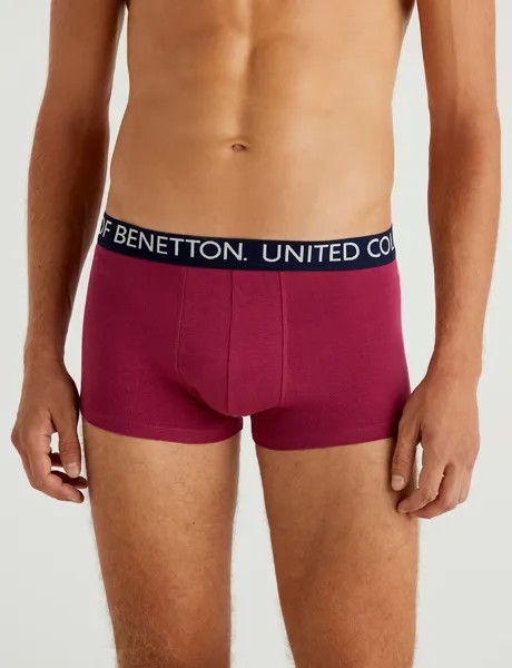 Боксеры мужские United Colors of Benetton 21A_3OP82X134 фиолетовые 2XL