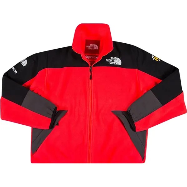 Куртка Supreme x The North Face RTG Fleece, красный