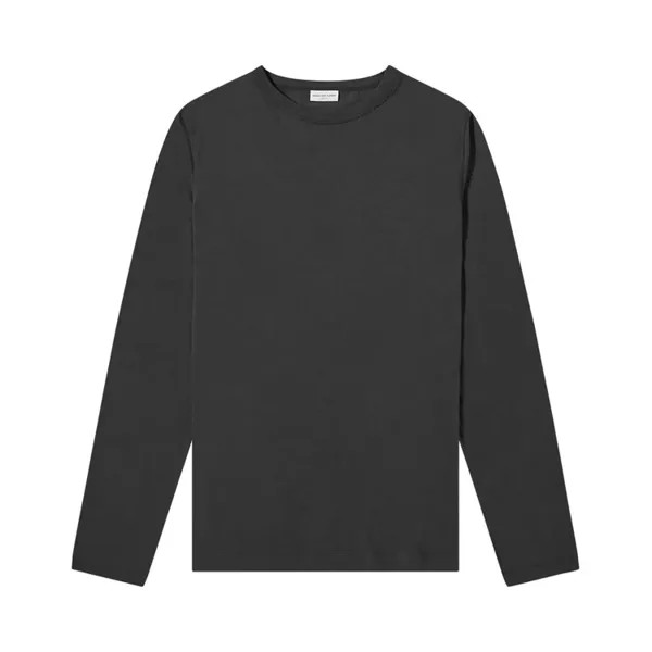 Футболка Dries Van Noten Habbot Long-Sleeve T-Shirt, черный