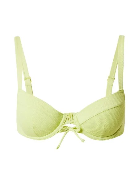 Топ бикини пуш-ап Hunkemöller Fiji, светло-зеленый