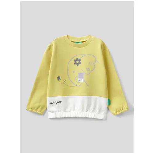 Свитшот United Colors of Benetton для девочек 22A-3J68G106N-36K-90