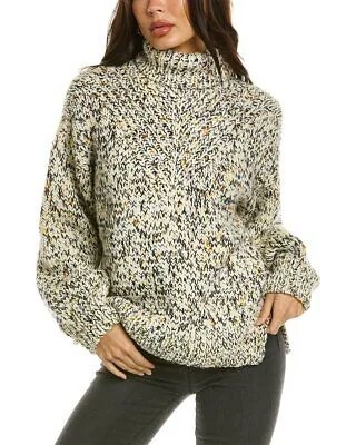 ALC Frances Шерстяной свитер женский коричневый Xs/S