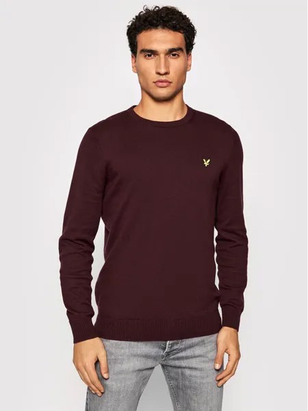 Свитер обычного кроя Lyle & Scott, красный