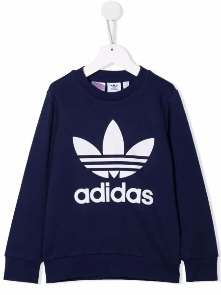 Adidas Kids толстовка с логотипом