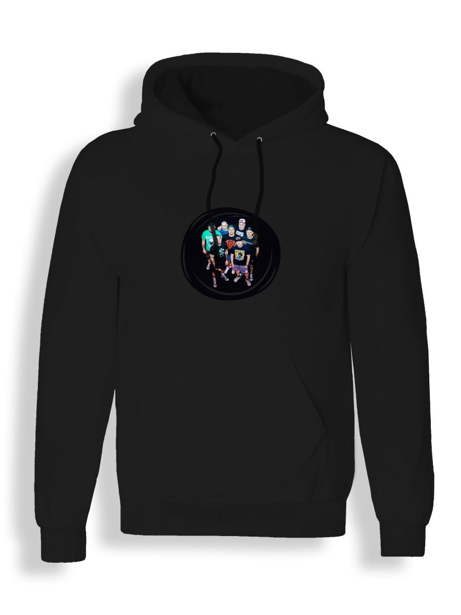 Худи унисекс СувенирShop Ляпис Трубецкой/Рок-группа 13 черное M