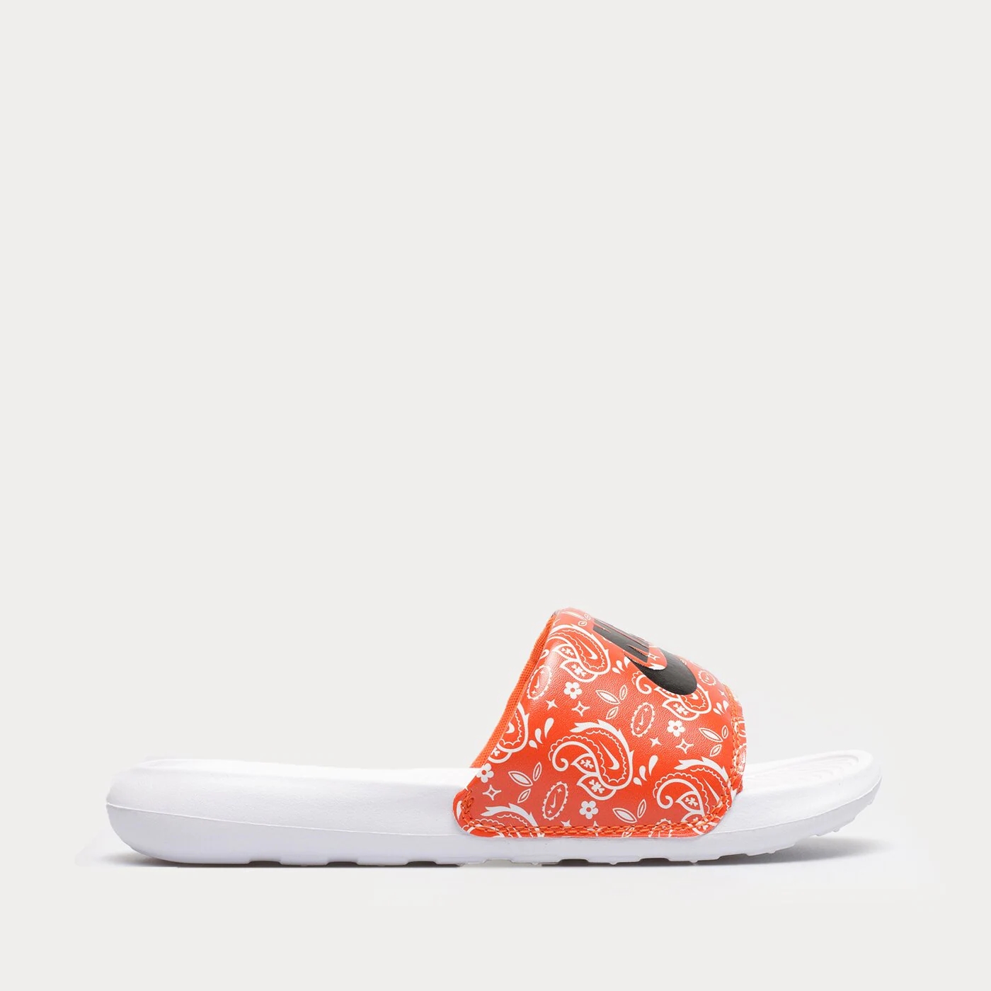 Шлепанцы Nike Victori One, белый / оранжевый
