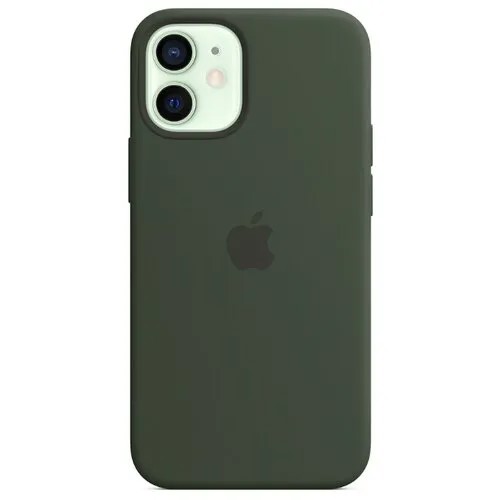 Чехол-накладка Apple MagSafe силиконовый для iPhone 12 mini кипрский зелёный