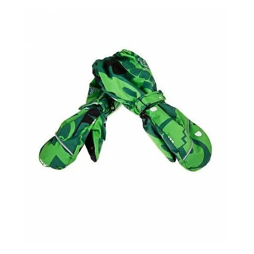 Варежки Reima, размер 4-5 л, зеленый