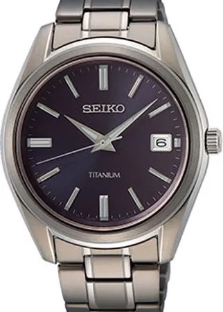 Японские наручные  мужские часы Seiko SUR373P1. Коллекция Discover More