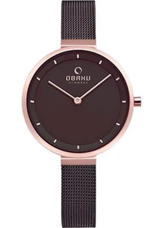 Fashion наручные  женские часы Obaku V225LXVNMN. Коллекция Mesh