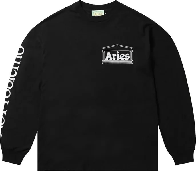 Лонгслив Aries Rat 'Black', черный