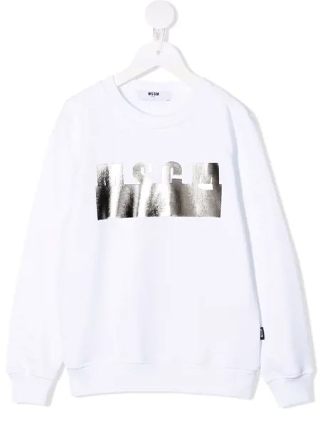 MSGM Kids толстовка с логотипом