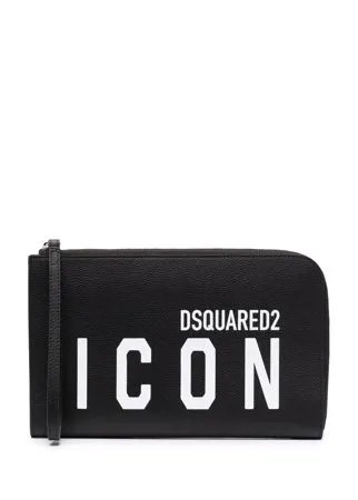 Dsquared2 клатч с логотипом