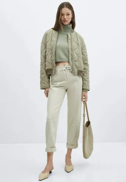 Куртка-бомбер HAWAI Mango, цвет khaki