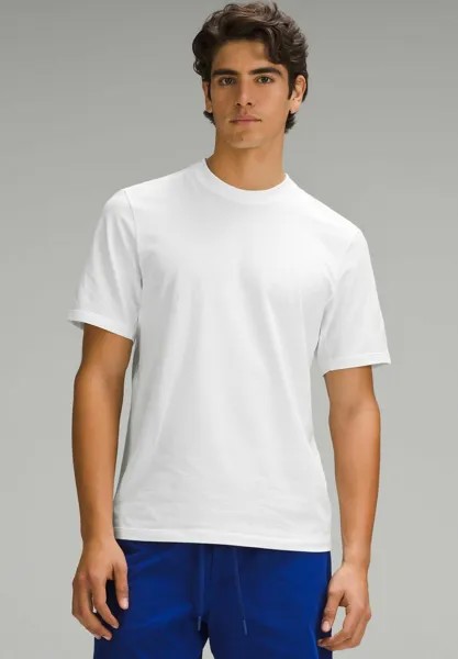 Спортивная футболка Zeroed In Short Sleeve lululemon, белый