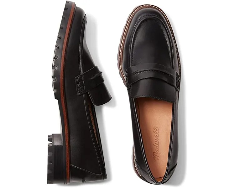 Лоферы The Corinne Lugsole Loafer Madewell, черный