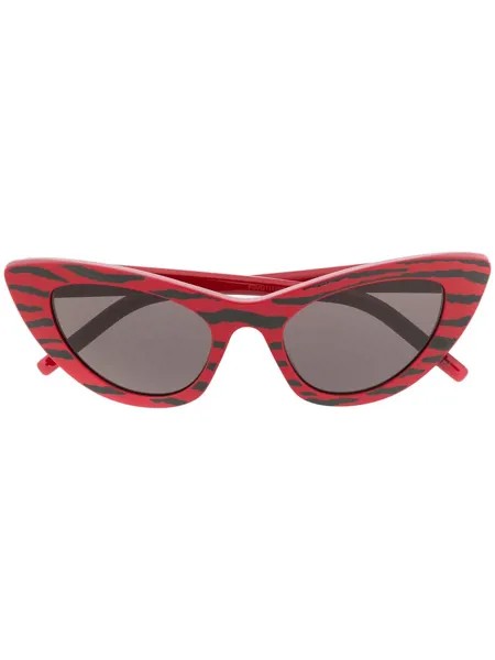 Saint Laurent Eyewear солнцезащитные очки в оправе 'кошачий глаз'