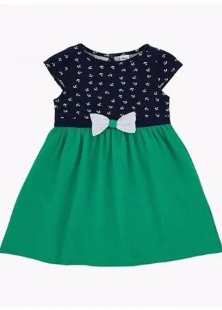 Платье Mini Maxi, размер 110, зеленый