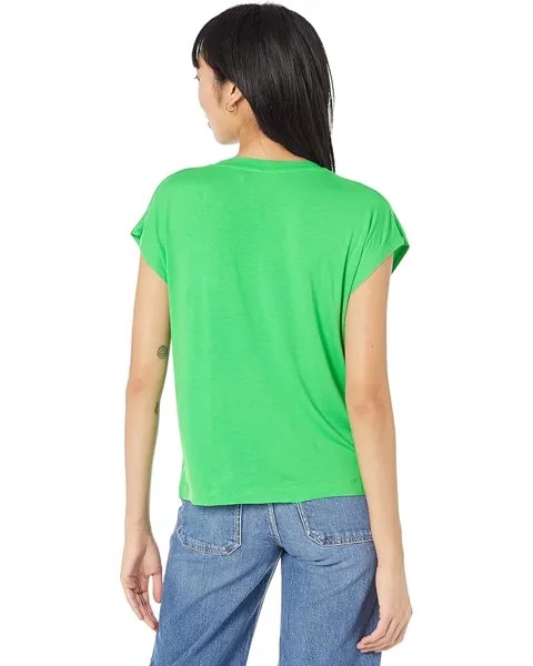 Футболка MANGO Visca T-Shirt, зеленый