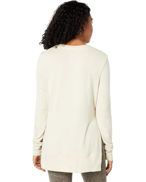 Пуловер THRIVE SOCIETE Dailey Side Slit Pullover, цвет Crème Brulee