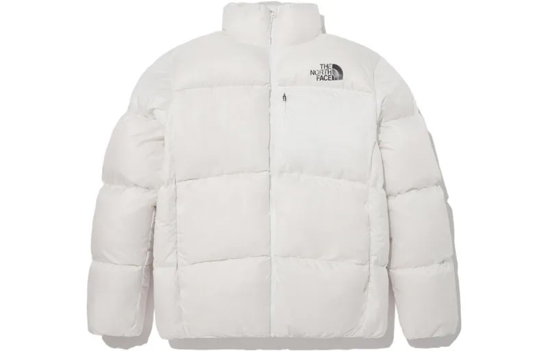 Пуховик мужской белый The North Face, белый