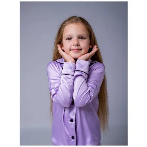 Пижама  Малиновые сны, размер 104, лиловый