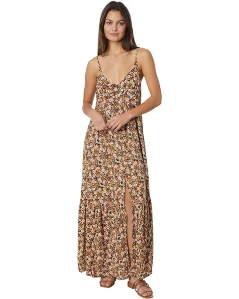 Платье Rip Curl Sea Of Dreams Maxi, коричневый